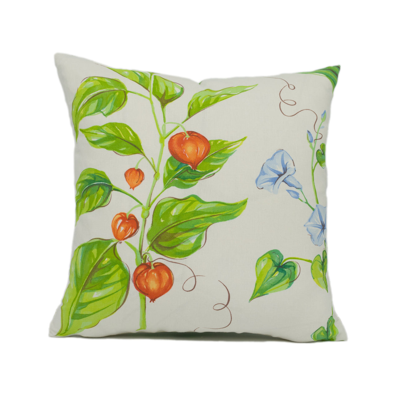 Zoffany - Canna Lily - Painterly Garden Floral Cushion Cover - Handmade Throw Pillow - Designer Home Décor