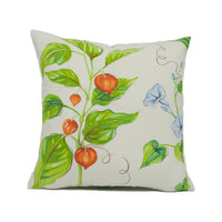 Thumbnail for Zoffany - Canna Lily - Painterly Garden Floral Cushion Cover - Handmade Throw Pillow - Designer Home Décor