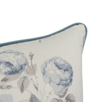 Thumbnail for Colefax and Fowler - Bowood - Blue / Grey - Plain or Piped - Iconic Floral Designer Cushion Cover Handmade Throw Pillow Luxury Home Decor