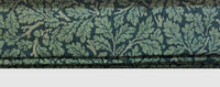 Thumbnail for William Morris - Oak - Teal / Slate - Made To Measure Professionally Made Roman Blind