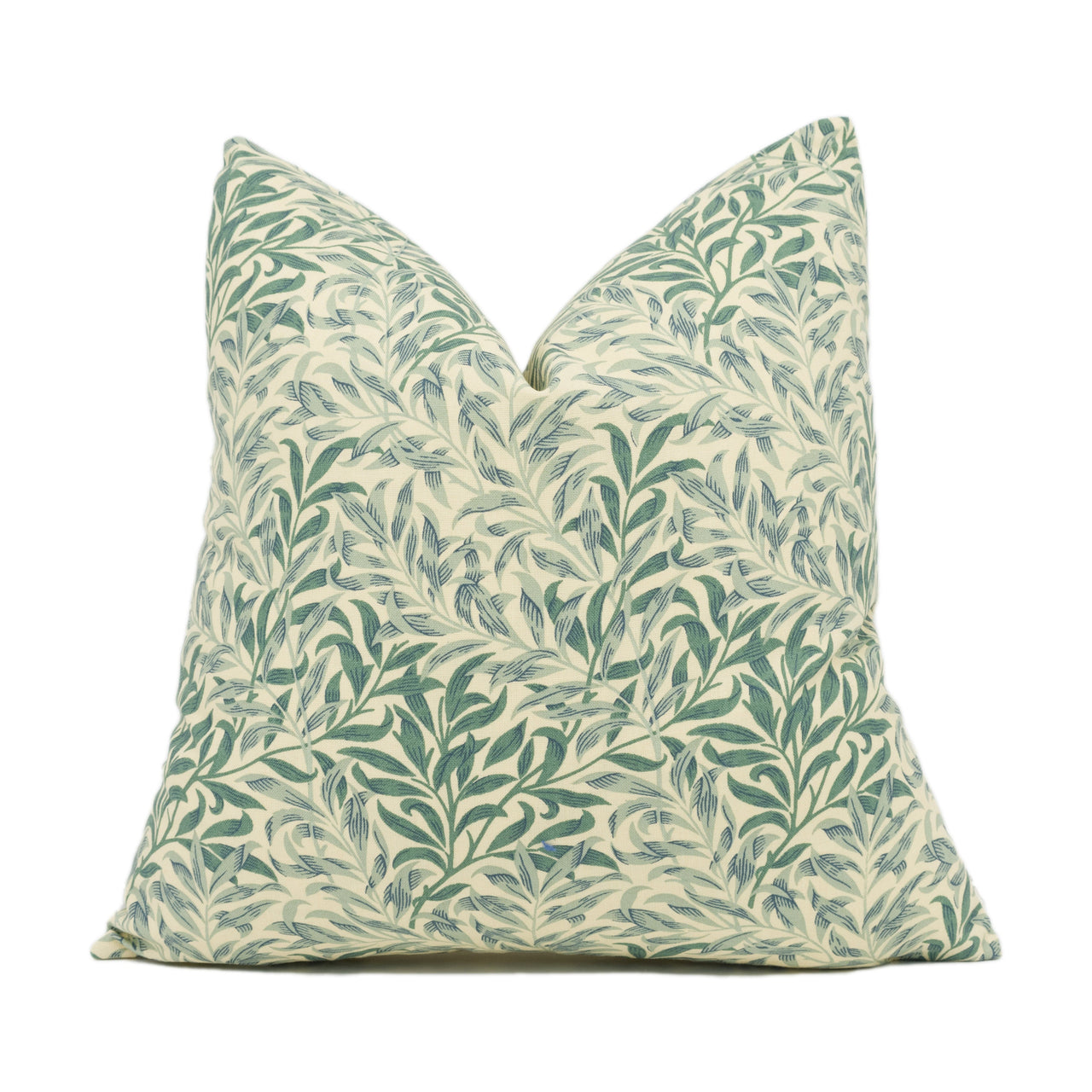 William Morris - Willow Boughs Minor - Forest / Biscuit  - Classic Spring Cushion Cover - Handmade Throw Pillow - Designer Home Décor