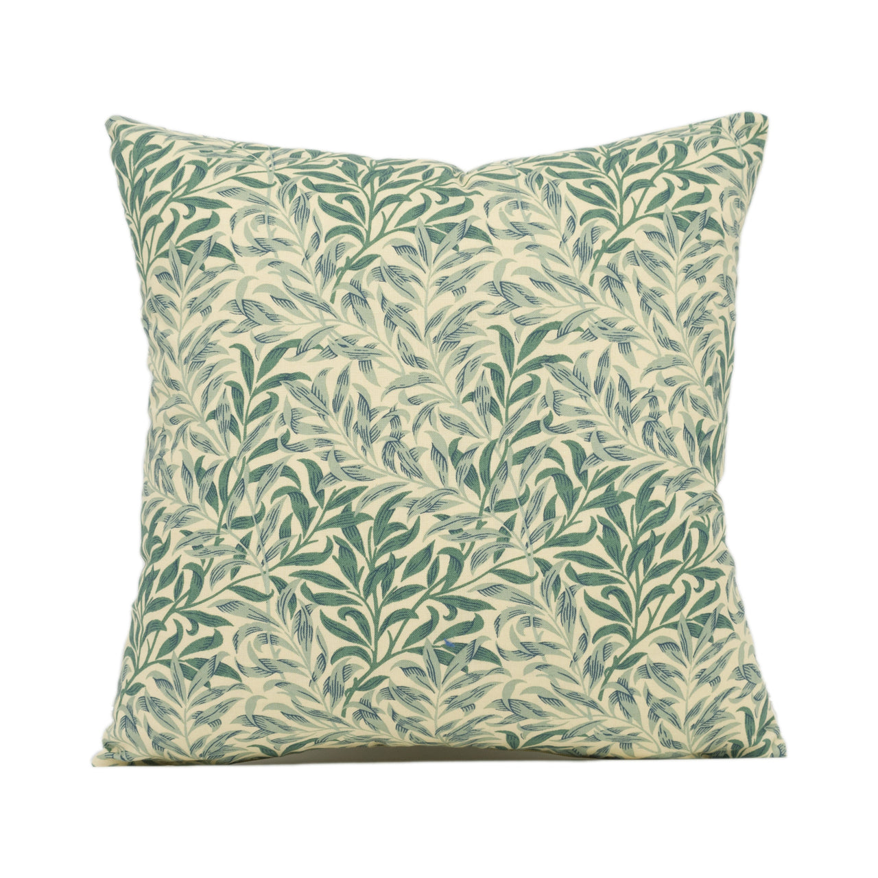 William Morris - Willow Boughs Minor - Forest / Biscuit  - Classic Spring Cushion Cover - Handmade Throw Pillow - Designer Home Décor