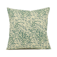 Thumbnail for William Morris - Willow Boughs Minor - Forest / Biscuit  - Classic Spring Cushion Cover - Handmade Throw Pillow - Designer Home Décor