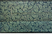 Thumbnail for William Morris - Oak - Teal / Slate - Made To Measure Professionally Made Roman Blind