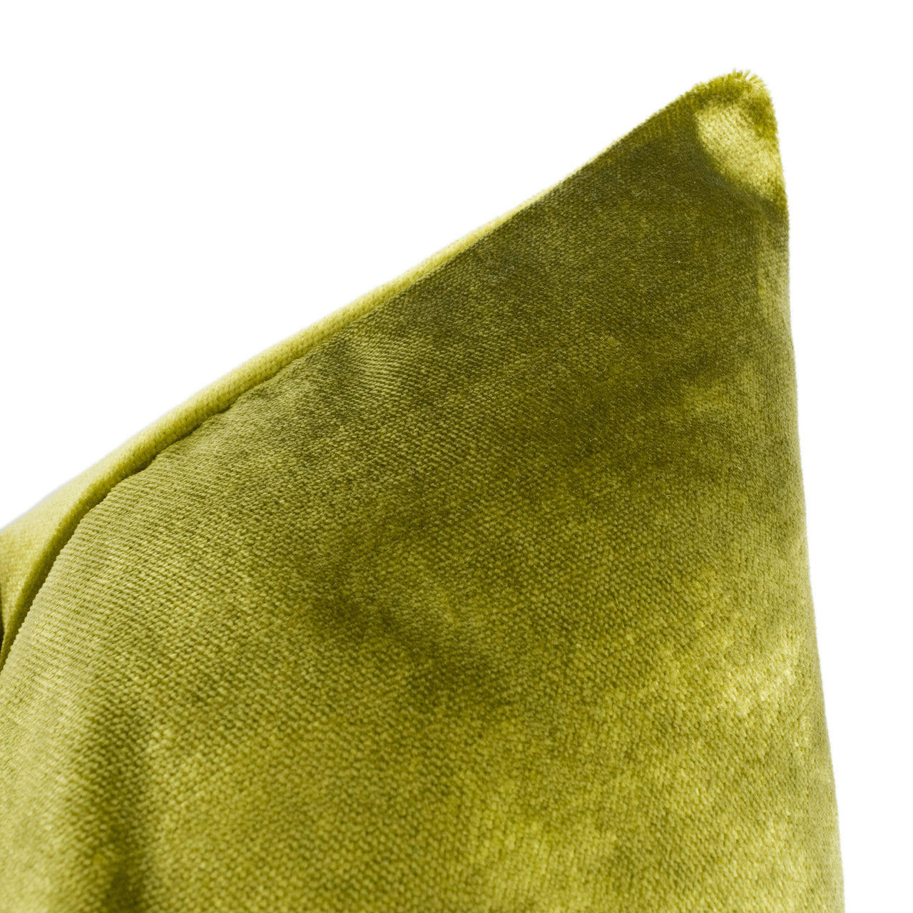 Clarke & Clarke - Allure - Chartreuse - Stunning Sumptuous Designer Velvet Designer Cushion Cover - Handmade Throw Pillow - Luxury Home Deco