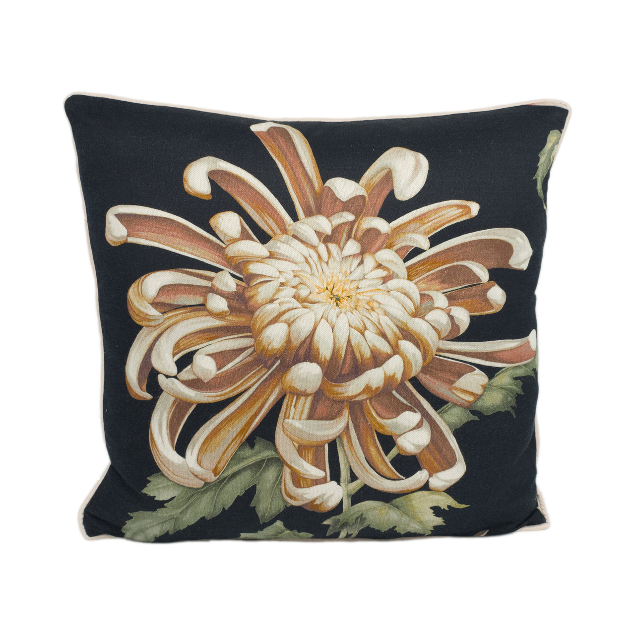 Zoffany - Evelyn - 3 Colourways Available - Rose Quartz / Koi Vine Black / Tigers Eye - Floral Cushion Cover - Handmade Designer Pillow