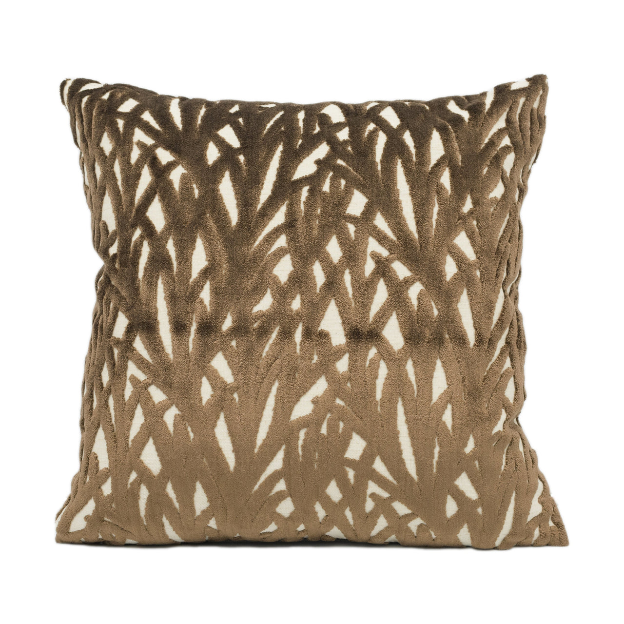 Iliv - Arboretum - Bark- Stunning Abstract Plush Velvet Cushion Cover - Handmade Throw Pillow - Designer Home Décor