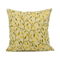 Thumbnail for Voyage - Cervino - Autumn - Fine Leafy Scrolling Vine Cushion Cover - Handmade Throw Pillow - Designer Home Décor