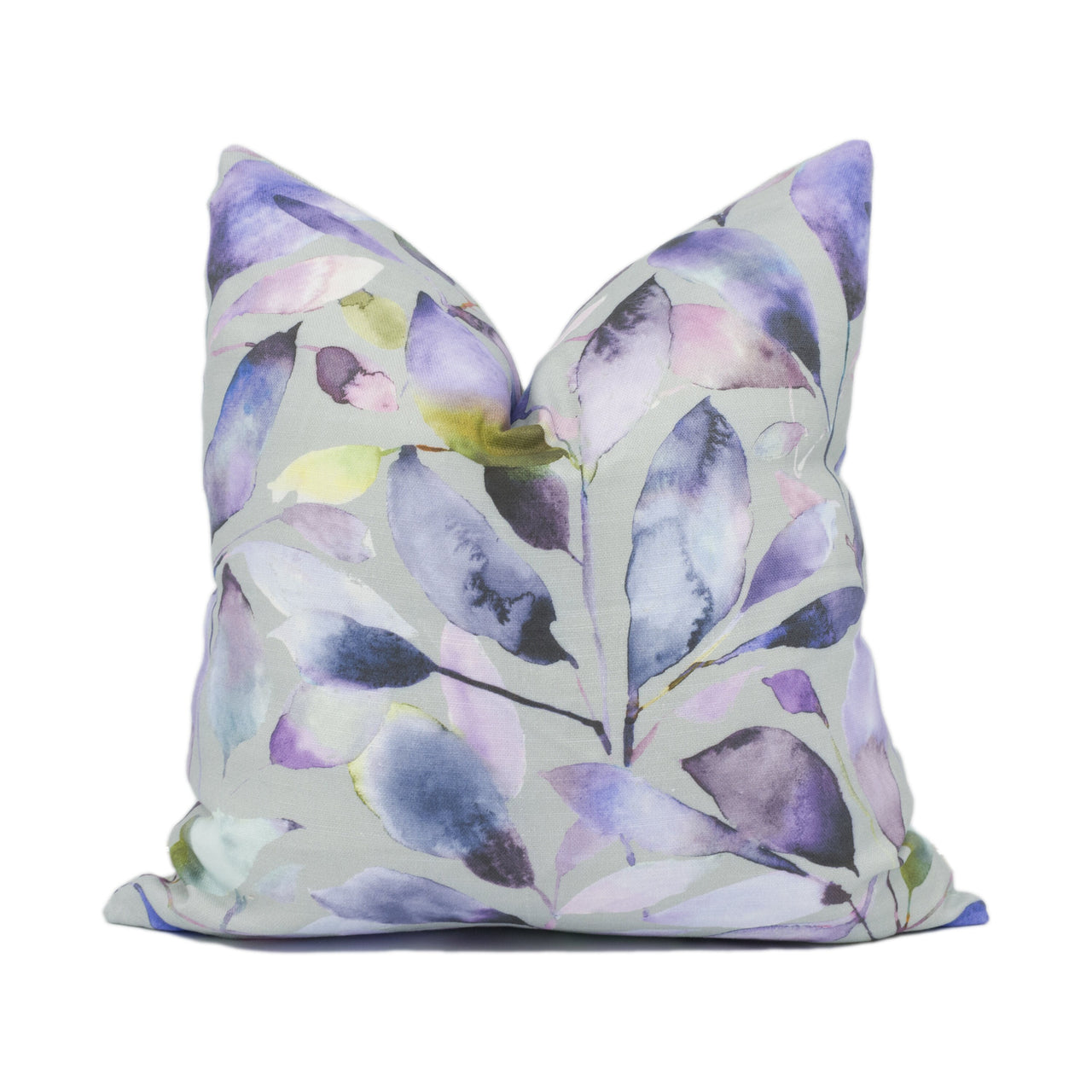 Voyage - Brympton - Heather Duck Egg - Wonderful Leaf Design Cushion Cover Handmade Throw Pillow Designer Home Décor