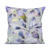 Thumbnail for Voyage - Brympton - Heather Duck Egg - Wonderful Leaf Design Cushion Cover Handmade Throw Pillow Designer Home Décor