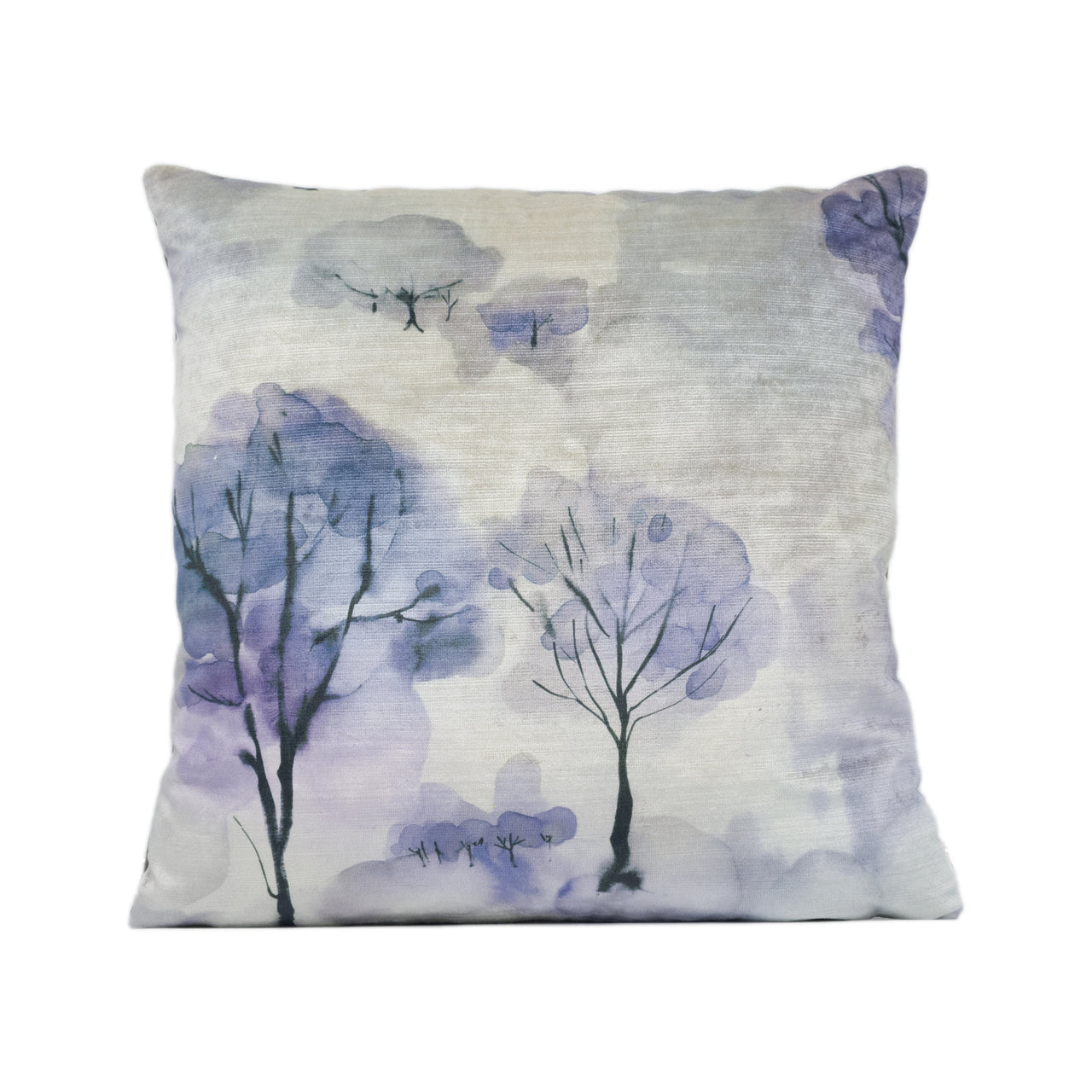 Voyage - Helios - Amethyst - Enchanting Effervescent Tree Dreamscape Cushion Cover - Handmade Throw Pillow Designer Home Décor