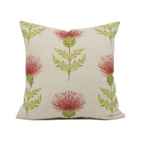 Thumbnail for Voyage - Blair - Paprika - Lovely Thistle Cushion Cover Throw Pillow Designer Home Décor