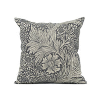 Thumbnail for William Morris - Pure Marigold - Black Ink - Stunning Classic Monotone Cushion Cover - Handmade Throw Pillow - Designer Home Décor