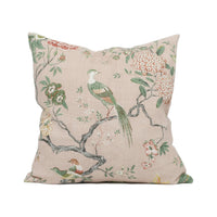 Thumbnail for GP & J Baker - Oriental Bird - Blush - Exotic Floral Tree Chinoiserie Designer Cushion Cover - Handmade Throw Pillow - Lemon Home Décor