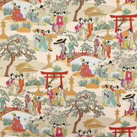 Thumbnail for Manuel canovas geishas fuchsia curtains made to measure drapes designer home decor