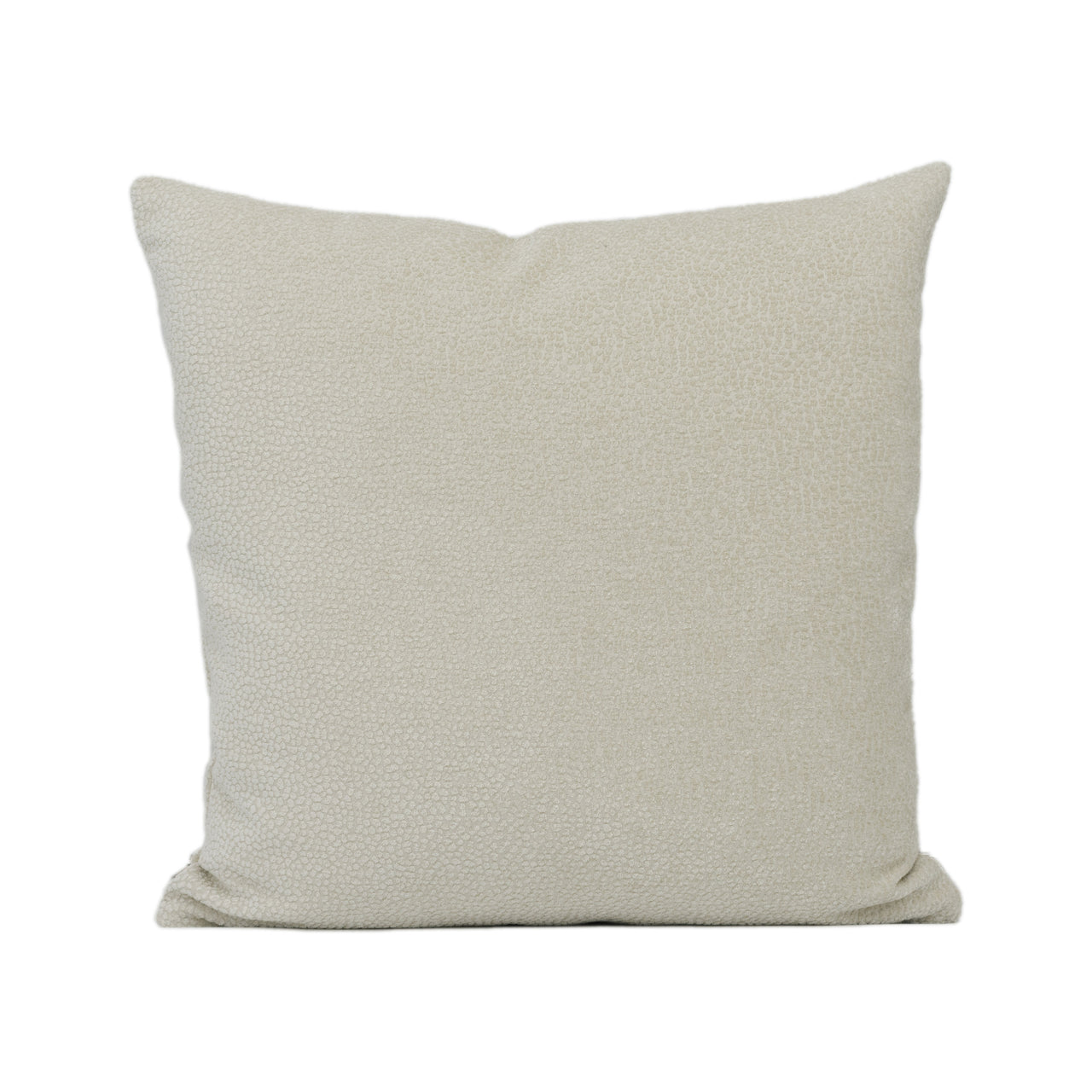 Stunning Plush Dotty Textured Cream Velvet Cushion Cover - Handmade Throw Pillow - Designer Home Décor