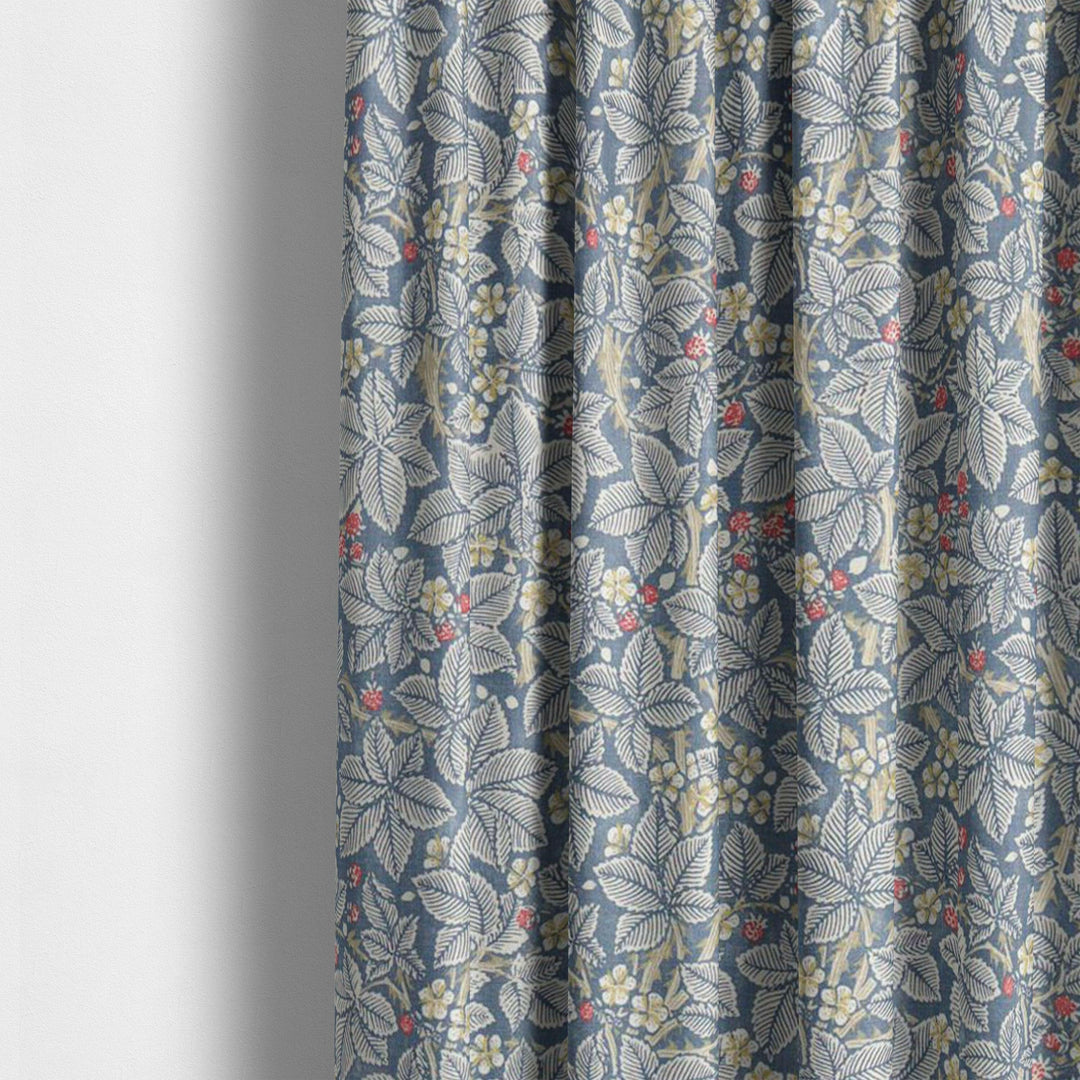 William morris bramble mineral slate curtains made to measure drapes designer home decor.