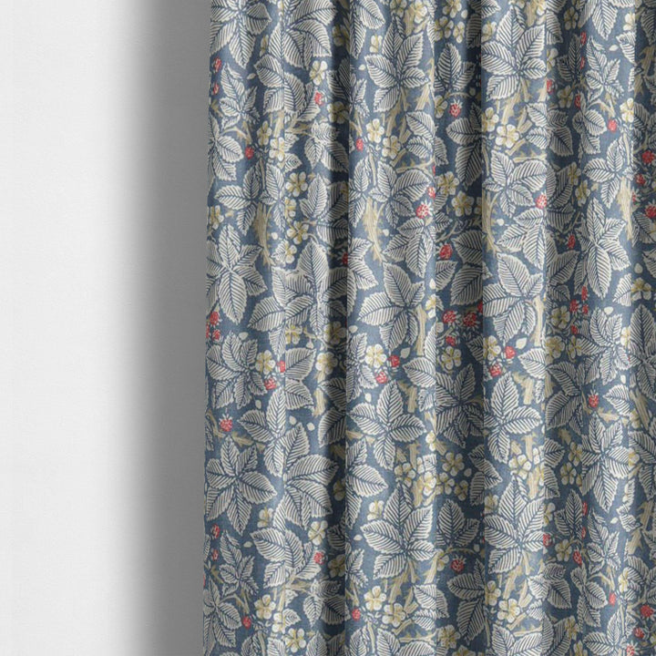 William morris bramble mineral slate curtains made to measure drapes designer home decor.