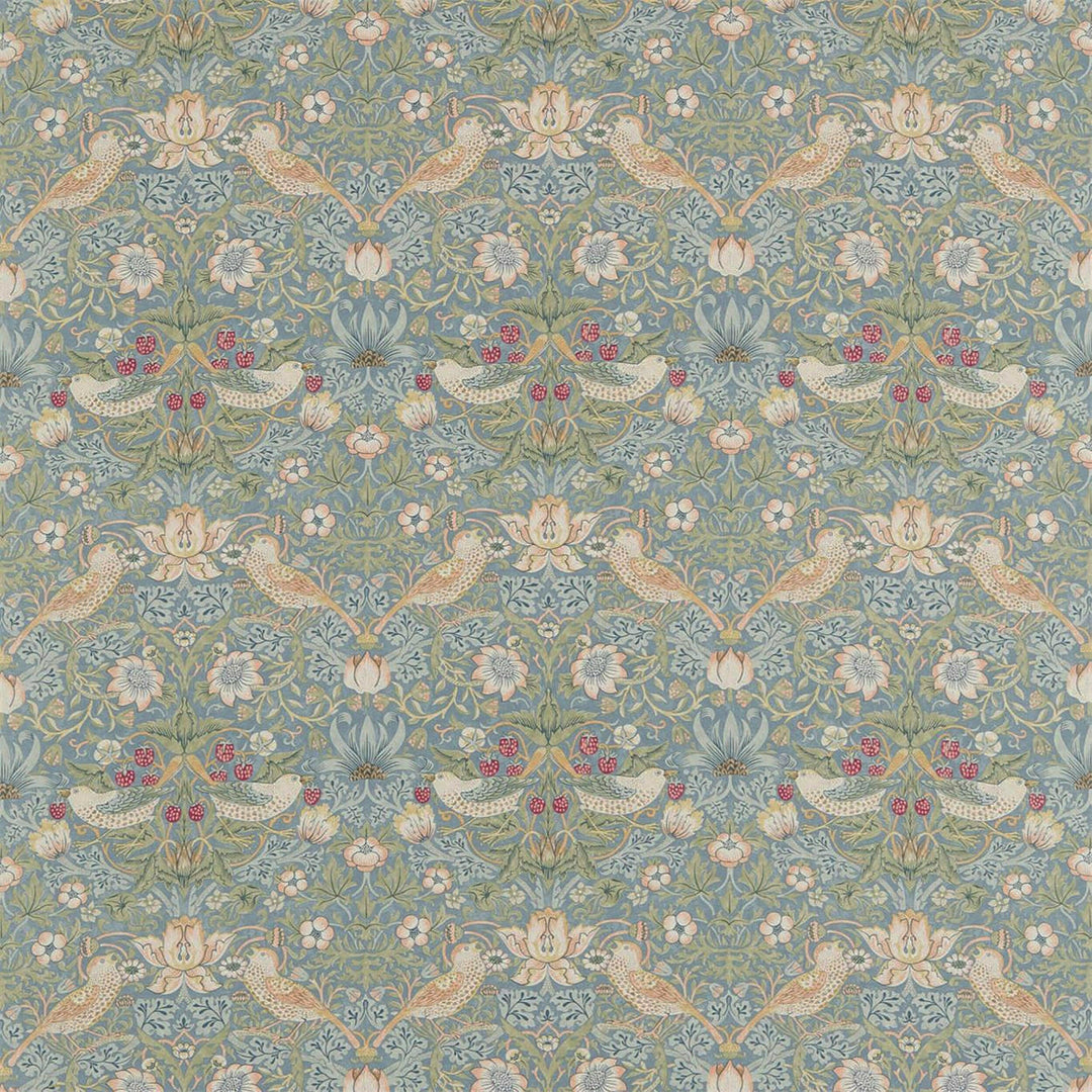 William morris strawberry thief slate vellum curtains made to measure drapes designer home decor.