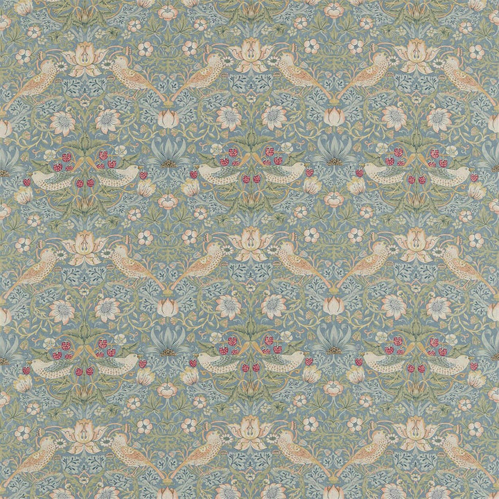 William morris strawberry thief slate vellum curtains made to measure drapes designer home decor.