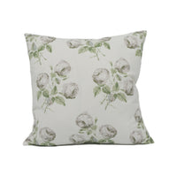 Thumbnail for Colefax and Fowler - Bowood - Silver Leaf Linen Union - Classic Iconic Floral Cushion Cover - Handmade Throw Pillow - Designer Home Décor