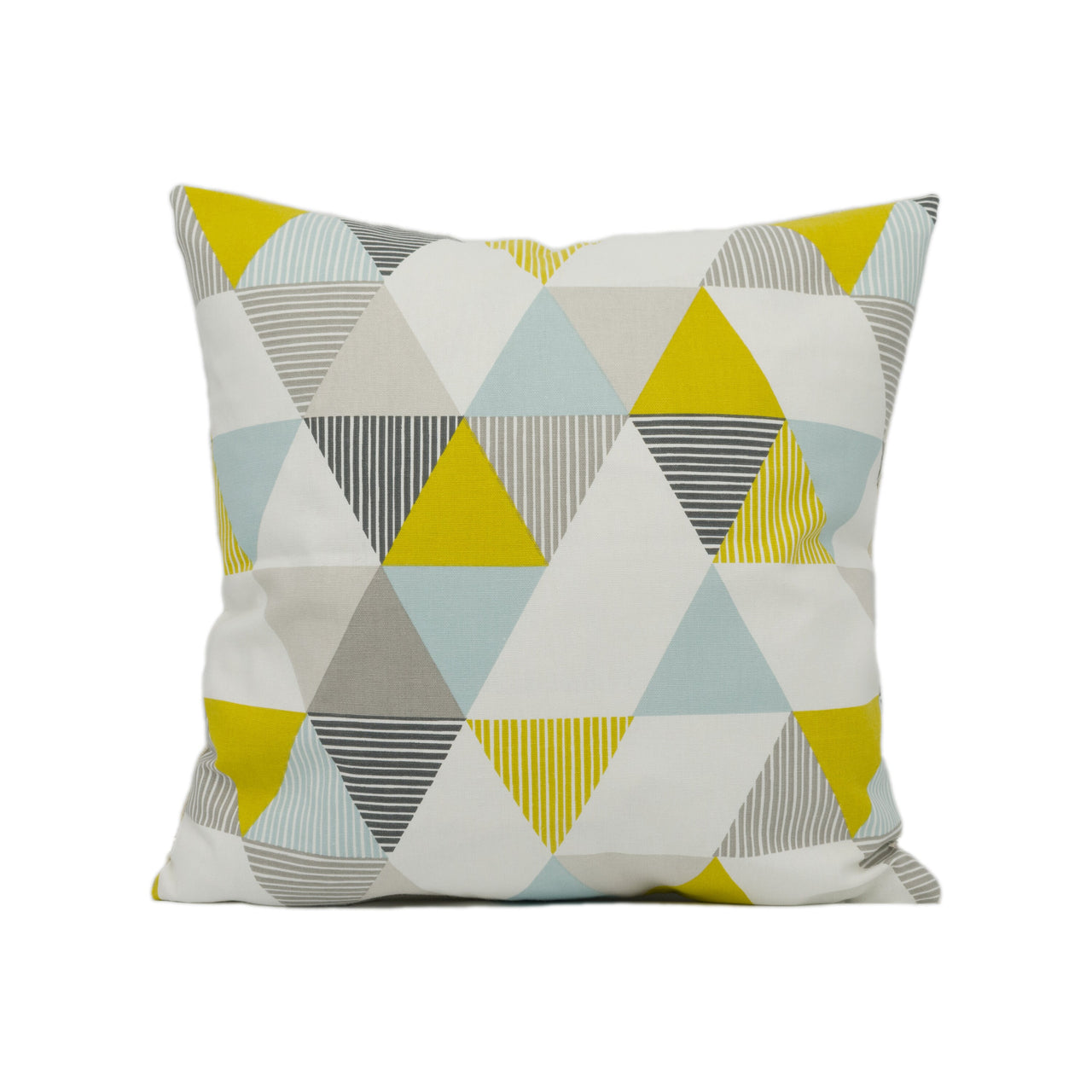 Clarke and Clarke - Studio G - Brio - Mineral - Colourful Geometric Cushion Cover - Handmade Throw Pillow - Designer Home Décor