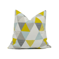 Thumbnail for Clarke and Clarke - Studio G - Brio - Mineral - Colourful Geometric Cushion Cover - Handmade Throw Pillow - Designer Home Décor