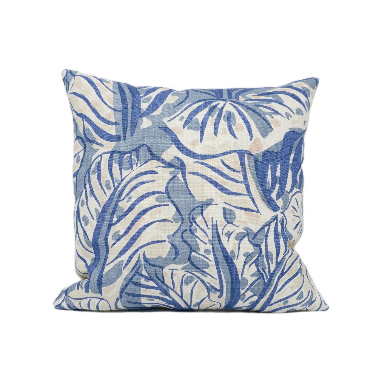 Raoul Dufy for Christopher Farr - Mille Feuilles - Denim - Iconic Fresh Contemporary Designer Cushion Cover - Handmade Throw Pillow - Luxury