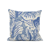 Thumbnail for Raoul Dufy for Christopher Farr - Mille Feuilles - Denim - Iconic Fresh Contemporary Designer Cushion Cover - Handmade Throw Pillow - Luxury