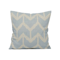 Thumbnail for Andrew Martin - Togo - Powder - Ikat Chevron Print Cushion Cover - Handmade Throw Pillow - Designer Home Décor