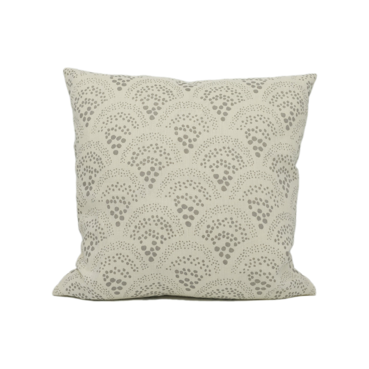 Sister Parish Design - Chou Chou - Heron Grey - Sophisticated Dotty Spots Cushion Cover - Handmade Throw Pillow - Designer Home Décor