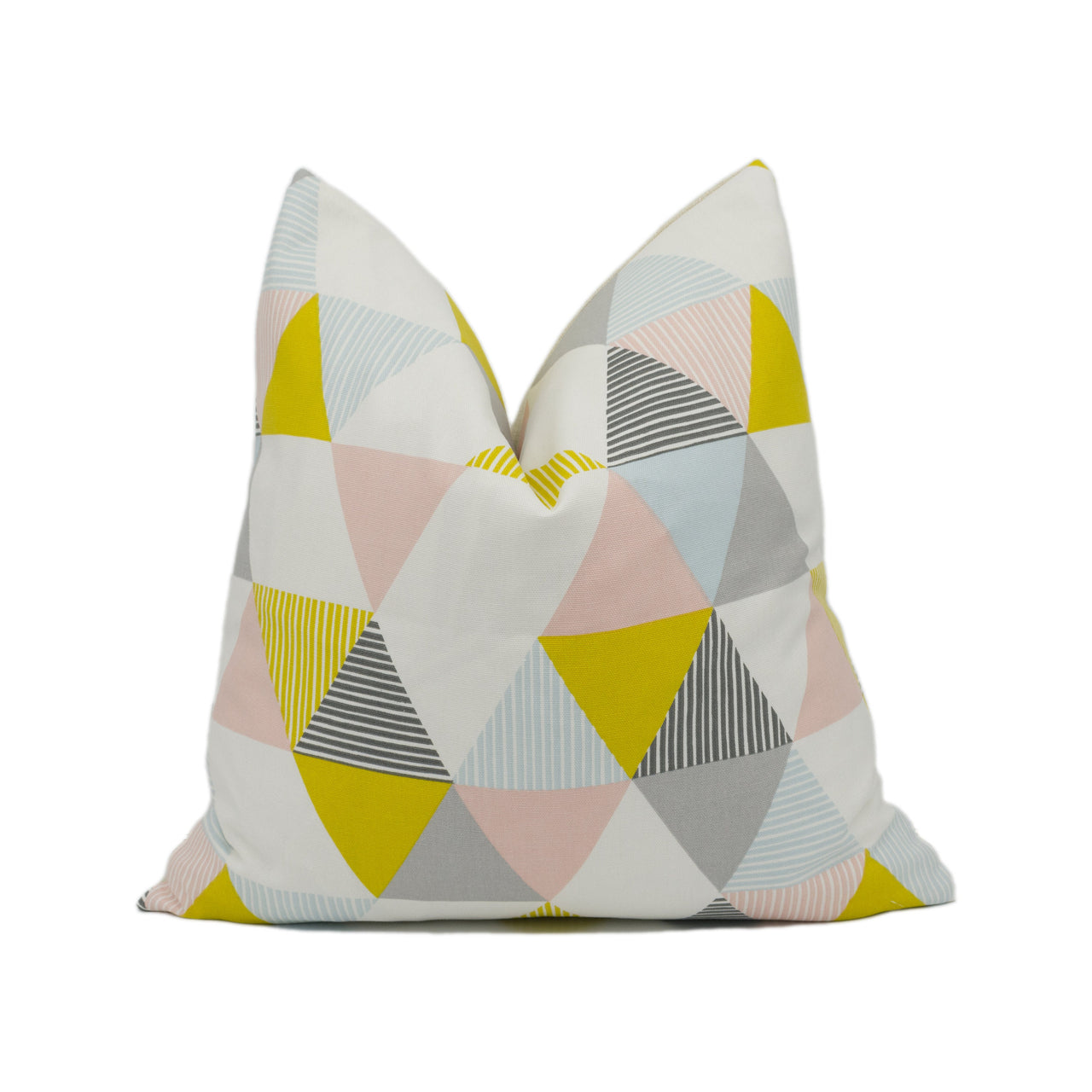 Clarke and Clarke - Studio G - Brio - Sorbet - Colourful Geometric Cushion Cover - Handmade Throw Pillow - Designer Home Décor