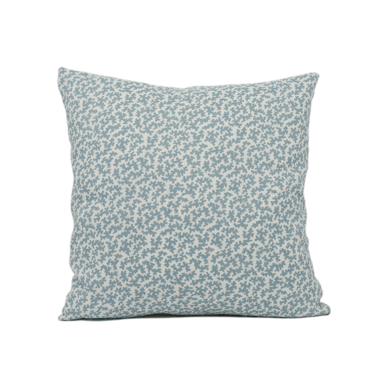 Colefax and Fowler - Seaweed - Aqua - Simple Small Scale Abstract Pattern Cushion Cover - Handmade Throw Pillow - Designer Home Décor