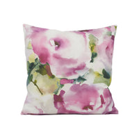 Thumbnail for Voyage - Rosa - Peony - Beautiful Large Scale Painterly Watercolour Floral Cushion Cover - Handmade Throw Pillow - Designer Home Décor