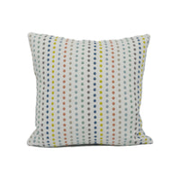 Thumbnail for Villa Nova - Dotty - Sorbet - Fun Bright Colourful Embroidered Polka Dot Cushion Cover - Handmade Throw Pillow - Designer Home Décor