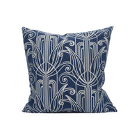 Thumbnail for Iliv - Arcadia - Blueprint - Stunning Art Deco Inspired Cushion Cover - Handmade Throw Pillow - Designer Home Décor