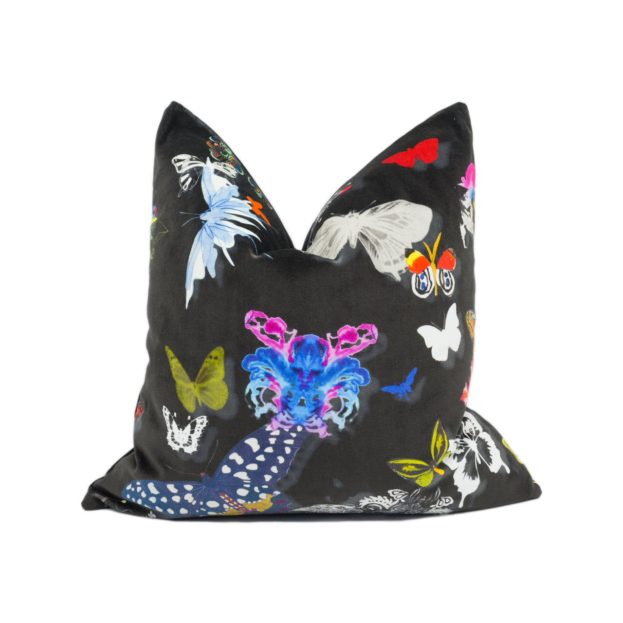 Designers Guild - Butterfly Parade Soft - Oscuro - Eclectic Maximalist Butterfly Cushion Cover - Handmade Throw Pillow - Designer Home Décor