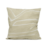 Thumbnail for Kelly Wearstler for Lee Jofa - Graffito - Beige / Ivory - Chic Abstract Cushion Cover - Handmade Throw Pillow - Designer Home Décor