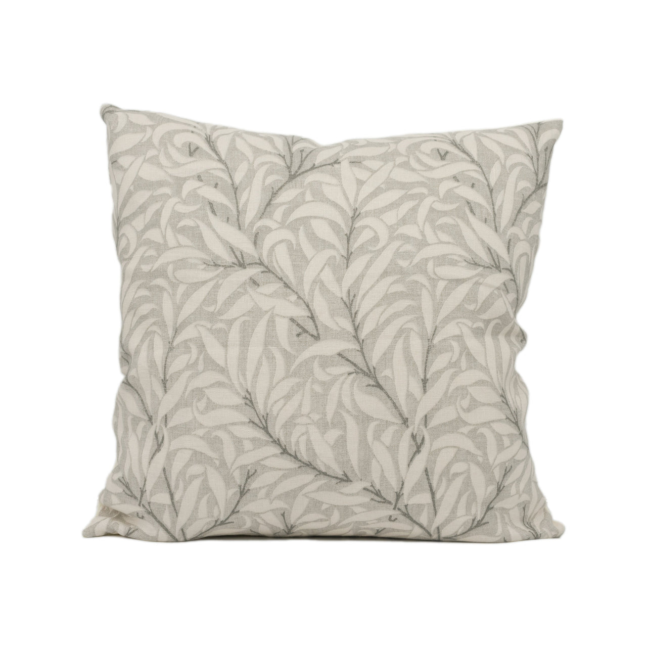 William Morris - Pure Willow Boughs - Lightish Grey - Gorgeous Leafy Foliage Cushion Cover - Handmade Throw Pillow - Designer Home Décor