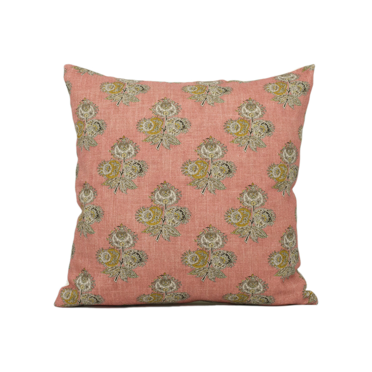 GP & J Baker - Poppy Paisley - Blush - Classic Floral Paisley Cushion Cover - Handmade Throw Pillow - Designer Home Décor