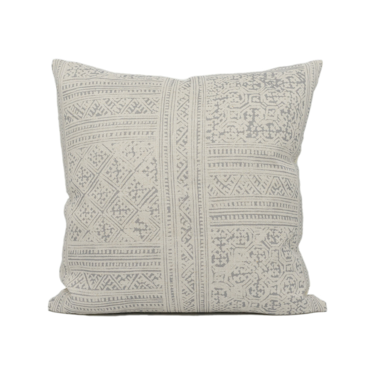 Andrew Martin - Ostuni - Storm - Italian Inspired Geometric Cushion Cover - Handmade Throw Pillow - Designer Home Décor