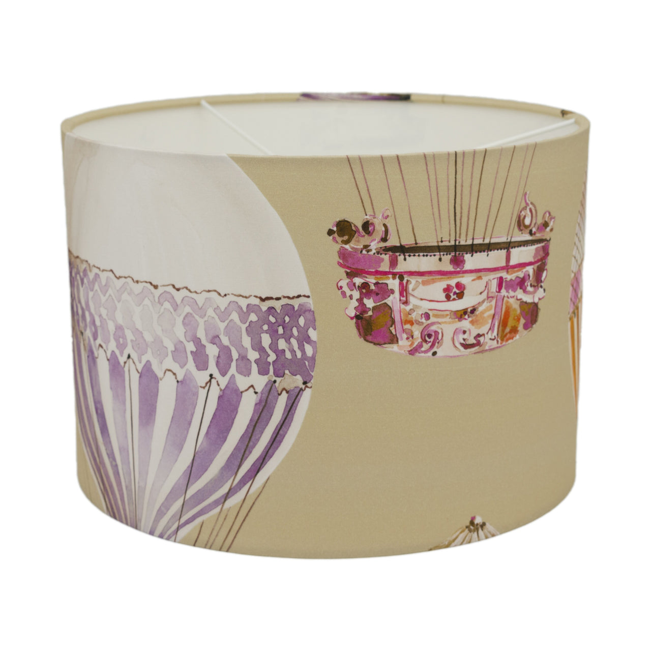 Manuel Canovas - L'Envol - Tomate - Lampshade Stunning Handmade