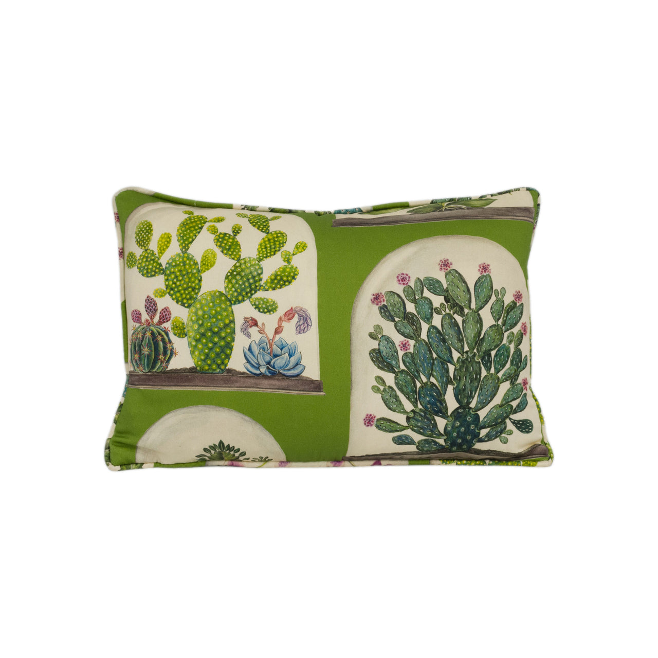 Sanderson - Terrariums - Botanical Green - Stunning Designer Cushion Cover Home Décor Throw Pillow