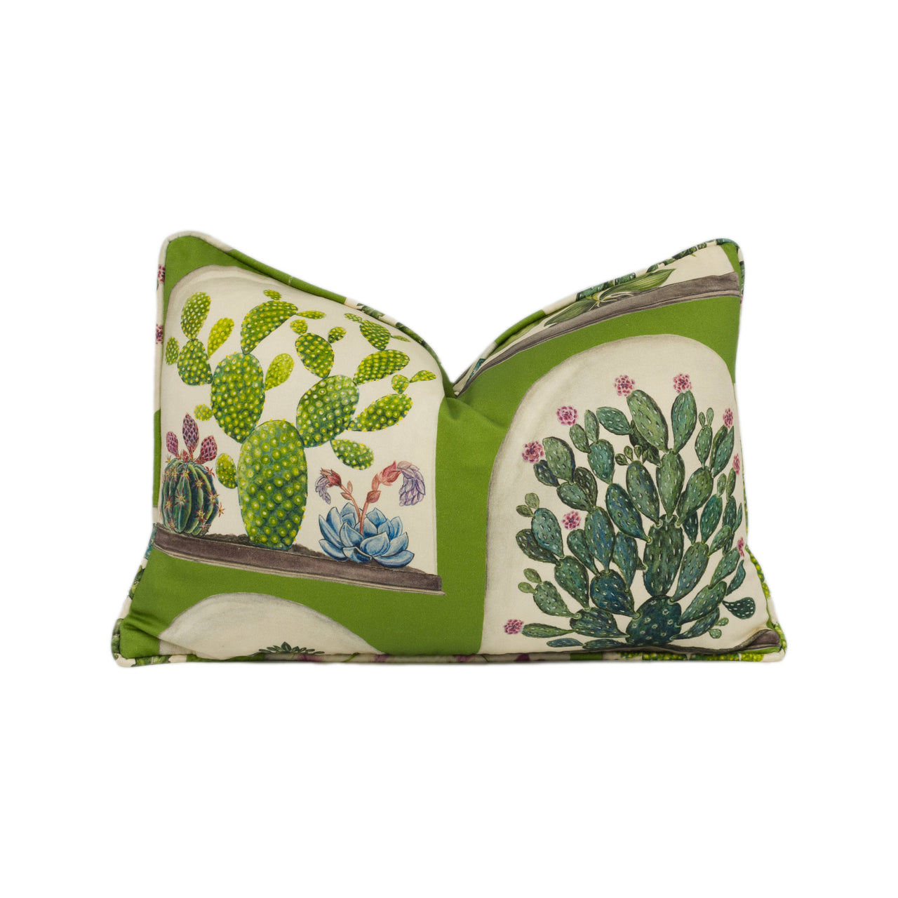 Sanderson - Terrariums - Botanical Green - Stunning Designer Cushion Cover Home Décor Throw Pillow