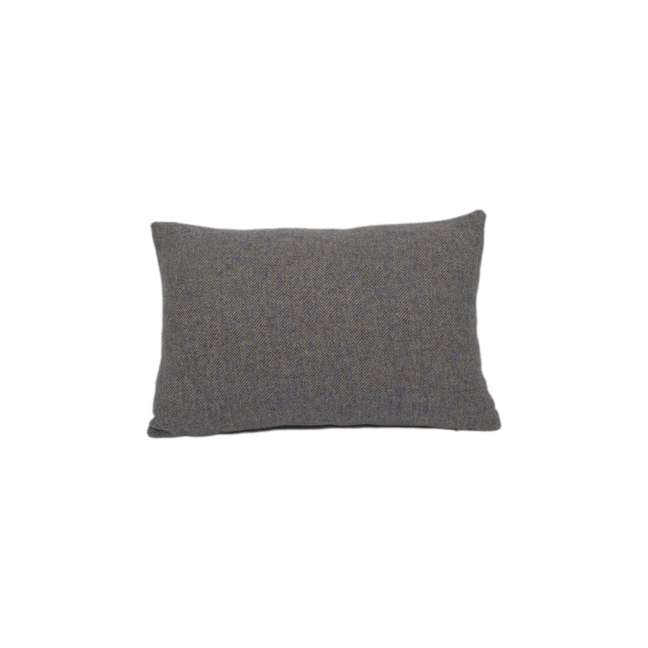 Abraham Moon - Herringbone - Lilac - 100% Wool Humane Sustainable Eco Friendly Designer Cushion Cover - Luxury Throw Pillow - Handmade Home