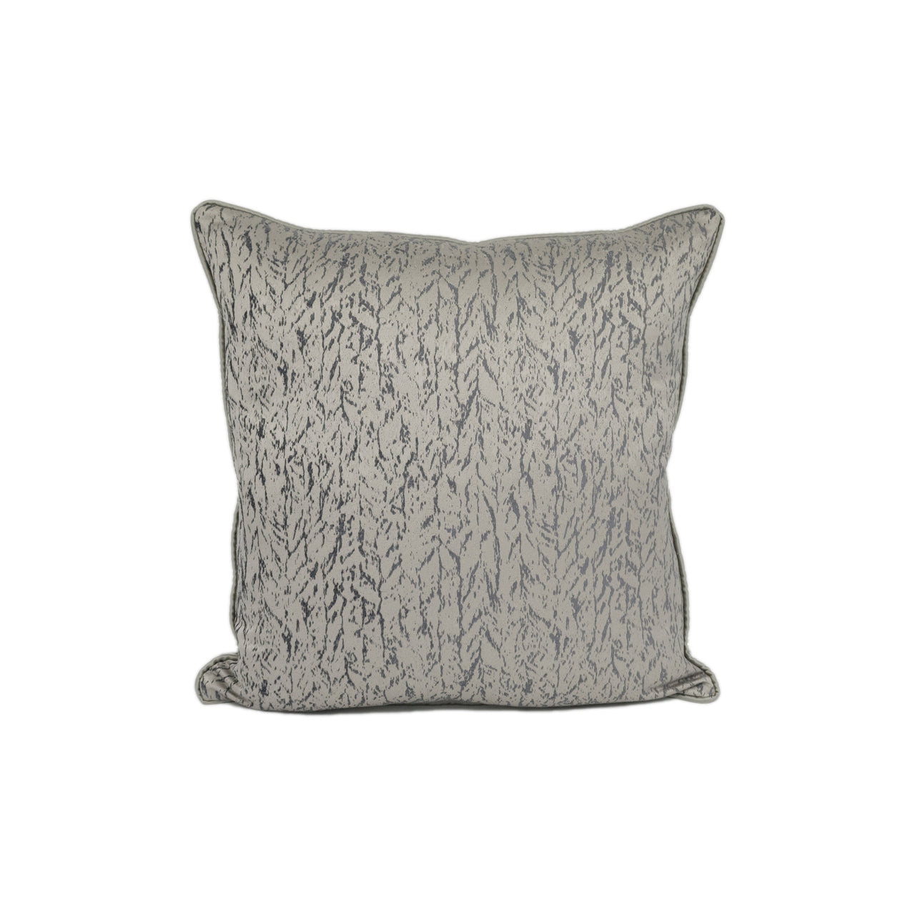 Warwick - Igneous - Graphite - Chic Modern Contrast Piped Cushion Cover - Handmade Throw Pillow - Designer Home Décor