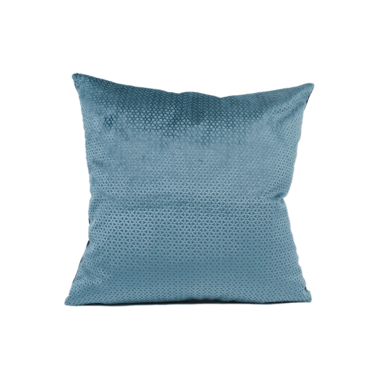 Studio G - Loreto - Teal - Lovely Textured Velvet Cushion Cover - Handmade Throw Pillow - Designer Home Décor