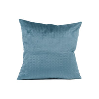 Thumbnail for Studio G - Loreto - Teal - Lovely Textured Velvet Cushion Cover - Handmade Throw Pillow - Designer Home Décor