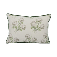 Thumbnail for Colefax and Fowler - Bowood - Silver Leaf Linen Union - Classic Floral Designer Cushion Cover - Handmade Throw Pillow Luxury Home Décor