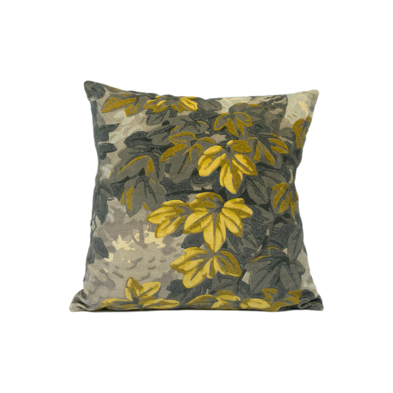 Zoffany - Richmond Park Velvet - Nightfall - Dark Moody Foliage Cushion Cover - Handmade Throw Pillow - Designer Home Décor